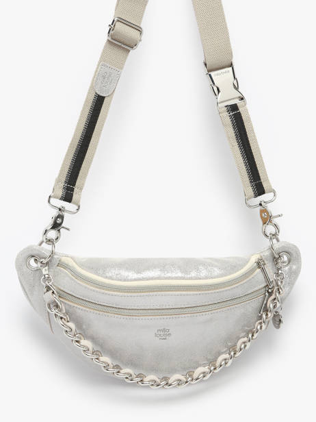 Heuptasje Mila louise Zilver vintage 23689X ander zicht 2